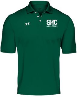 Under Armour Men's Performance Team Polo, Forest Green